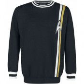 Star Trek Stickad jumper - Retro Logo - S XXL - för Herr - flerfärgad