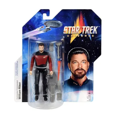 Star Trek Universe Figur William Riker - Star Trek -  Leksaksaffären