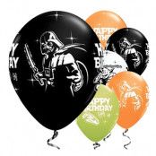 Ballonger Star Wars Happy Birthday - 25-pack