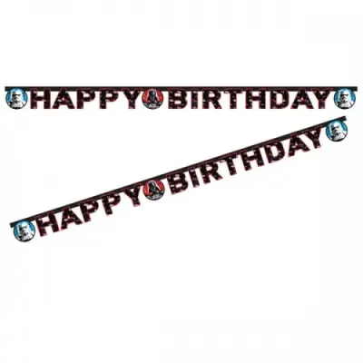 Banderoll Star Wars formklippt 160 cm