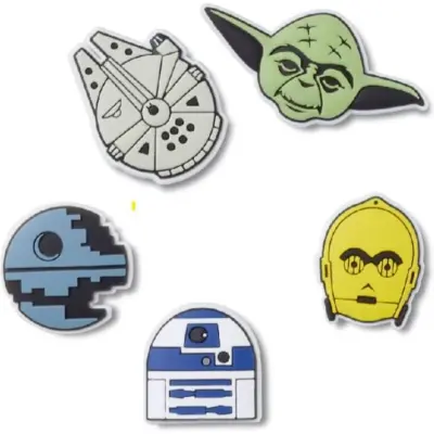 Crocs Pin - Jibbitz - Star Wars 5 Pack - för  flerfärgad