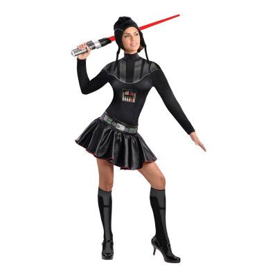 Kvinnlig Darth Vader Maskeraddräkt - Small