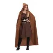 Brun Överrock Maskeraddräkt - One size