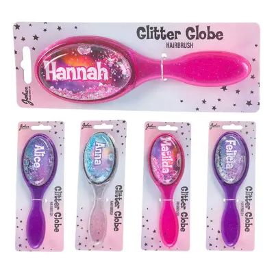 Namnborste Glitter - Leia