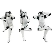 Original Stormtrooper - Disney Staty - Nemesis Now - Three Wise Stormtrooper - för  flerfärgad