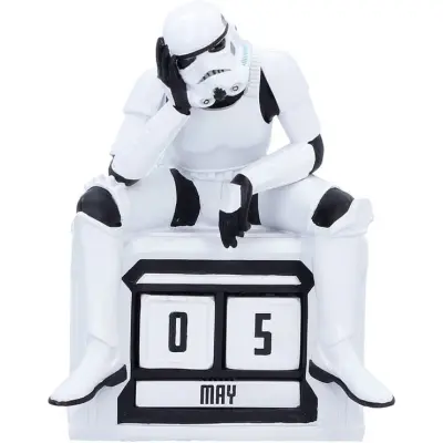 Original Stormtrooper Kalender - Nemesis Now - What a Day - Ewiger Kalender - för None -