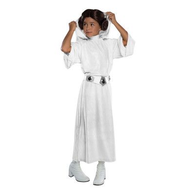 Prinsessan Leia Klänning Barn Maskeraddräkt