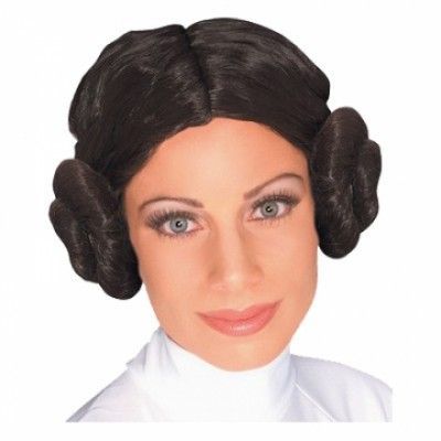 Prinsessan Leia Peruk - One size