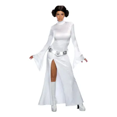 Söt Prinsessan Leia Maskeraddräkt - X-Small