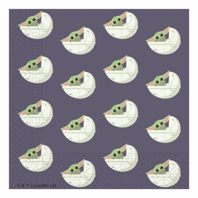 Servetter Star Wars Mandalorian - 20-pack