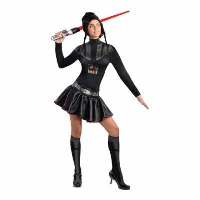 Sexig Darth Vader Maskeraddräkt