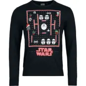 Star Wars - Disney Christmas jumper - Vintage Game - S XXL - för Herr - flerfärgad