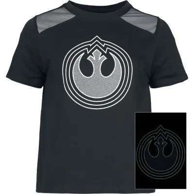 Star Wars - Disney T-shirt - Rebel Logo - S XXL - för Dam - svart