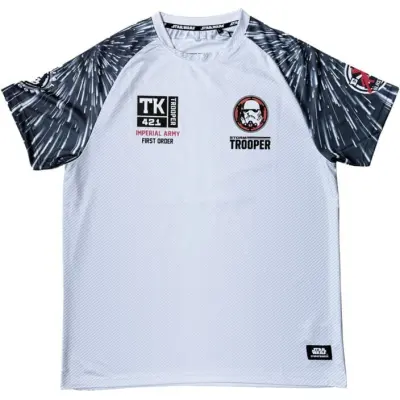 Star Wars - Disney Jersey - Stormtrooper - 77 - S XL - för Herr - flerfärgad