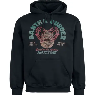 Star Wars - Disney Luvtröja - Bantha Burger - S XXL - för Herr - svart