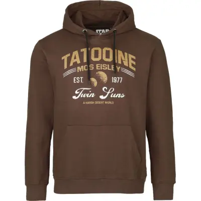 Star Wars - Disney Luvtröja - Tatooine - S XXL - för Herr - brun