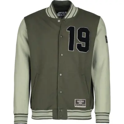 Star Wars - Disney Mellansäsongsjacka - The Mandalorian - Bounty Hunter - S XXL - för Herr - khaki
