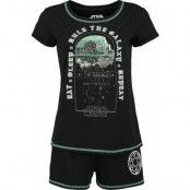 Star Wars - Disney Pyjamas - Rule The Galaxy - S M - för Dam - svart