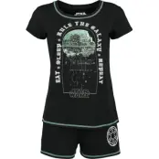 Star Wars - Disney Pyjamas - Rule The Galaxy - S M - för Dam - svart