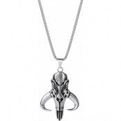 Star Wars Halsband - The Mandalorian - Mythosaur Skull - för silverfärgad