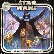 Star Wars Kalender - Wandkalender 2026 - för  flerfärgad