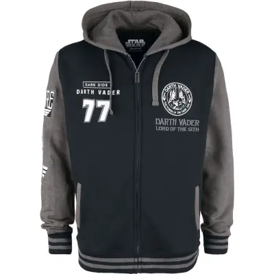 Star Wars - Disney Luvjacka - Darth Vader - S 5XL - för Herr - svart/mörkgrå