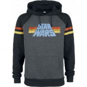 Star Wars Luvtröja - 77 - S 3XL - för Herr - mörkgråmelerad/svart