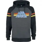 Star Wars Luvtröja - 77 - S 3XL - för Herr - mörkgråmelerad/svart