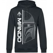 Star Wars Luvtröja - The Mandalorian - Mando - M - för Herr - svart