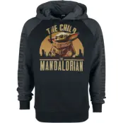 Star Wars - Disney Luvtröja - The Mandalorian - The Child - Grogu - S XXL - för Herr - svart/grå