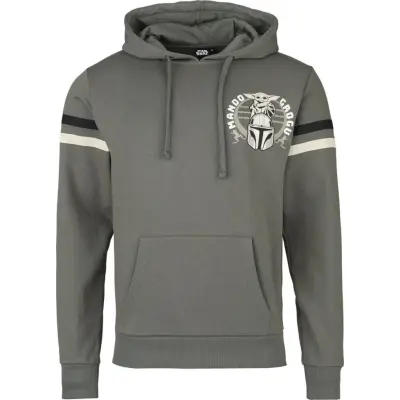 Star Wars Luvtröja - The Mandalorian - Where I Go, He Goes - M XXL - för Herr - grön
