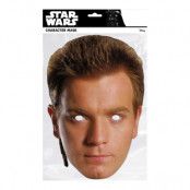 Star Wars Obi-Wan Kenobi Pappmask - One size