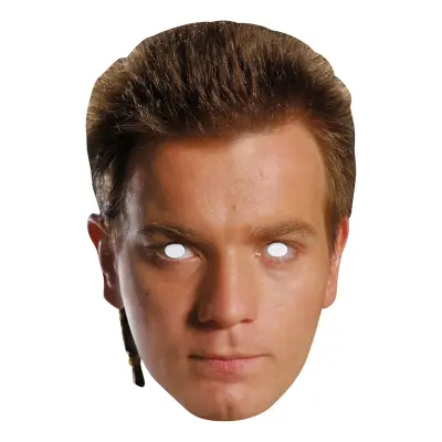 Star Wars Obi-Wan Kenobi Pappmask - One size