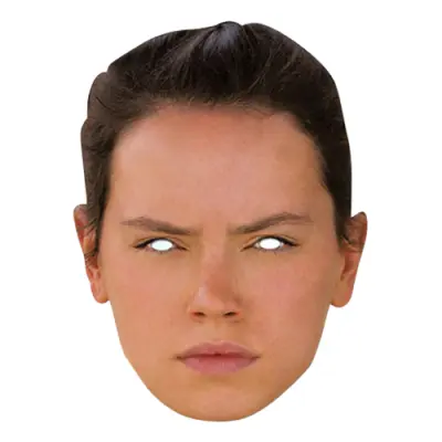Star Wars Rey Pappmask - One size