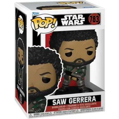 Star Wars - Saw Gerrera Vinyl Figur 783 - Funko Pop! - Funko Shop Europe