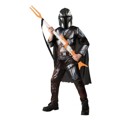 Star Wars The Mandalorian Barn Deluxe Maskeraddräkt - Small