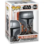 Star Wars - The Mandalorian with Darksaber vinylfigur nr 663 - Funko Pop! - Funko Shop Europe