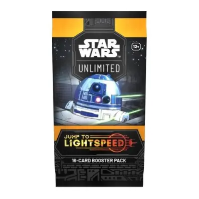 Star Wars Unlimited Jump to Lightspeed Booster Samlarbilder - Panini -  Leksaksaffären