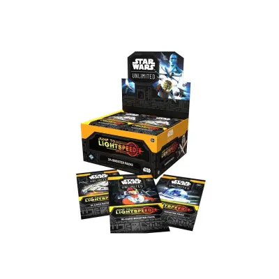 Star Wars Unlimited Jump to Lightspeed Booster Samlarbilder Hel Box 24-pack - Panini -  Leksaksaffären