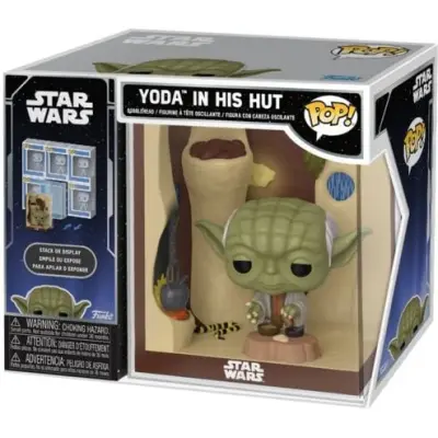 Star Wars - Yoda In His Hut (Pop! Nooks) Vinyl Figure - Funko Pop! - Funko Shop Europe
