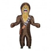 Uppblåsbar Chewbacca Starwars Maskeraddräkt