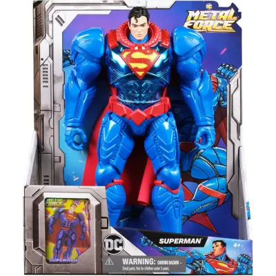 DC Metal Force XL Superman - DC Comics -  Leksaksaffären