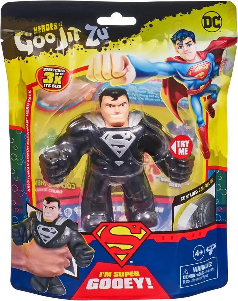 Goo Jit Zu DC Hero Pack Kryptonian Steel Superman - Goo Jit Zu ...