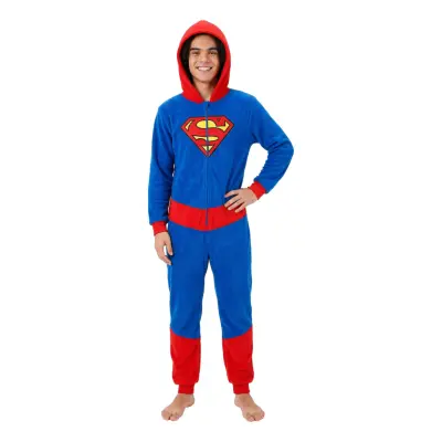 Onesie Superman™ Maskeraddräkt - Large