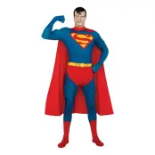 Second Skin Superman Maskeraddräkt