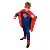 Superman Budget Barn Maskeraddräkt