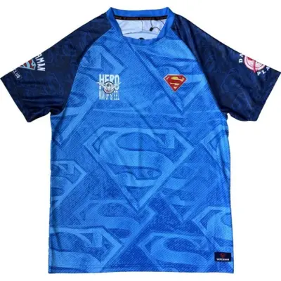 Superman - DC Comics Jersey - 38 - Soccer Jersey - S XXL - för Herr - flerfärgad