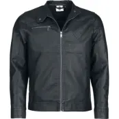 Superman - DC Comics Konstläderjacka - S XXL - för Herr - svart