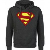 Superman - DC Comics Luvtröja - Logo - S M - för Herr - svart