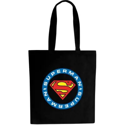 Superman - DC Comics Tygväska - Logo - för  flerfärgad